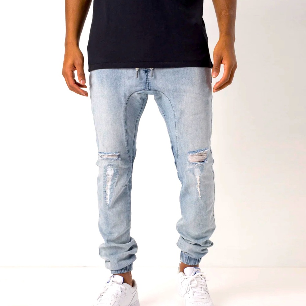Zanerobe denim joggers